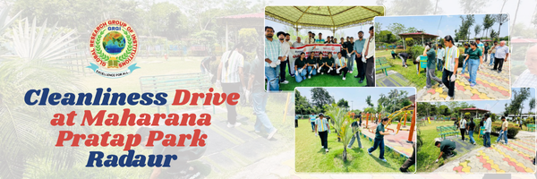 Cleanliness Drive at Maharana Pratap Park